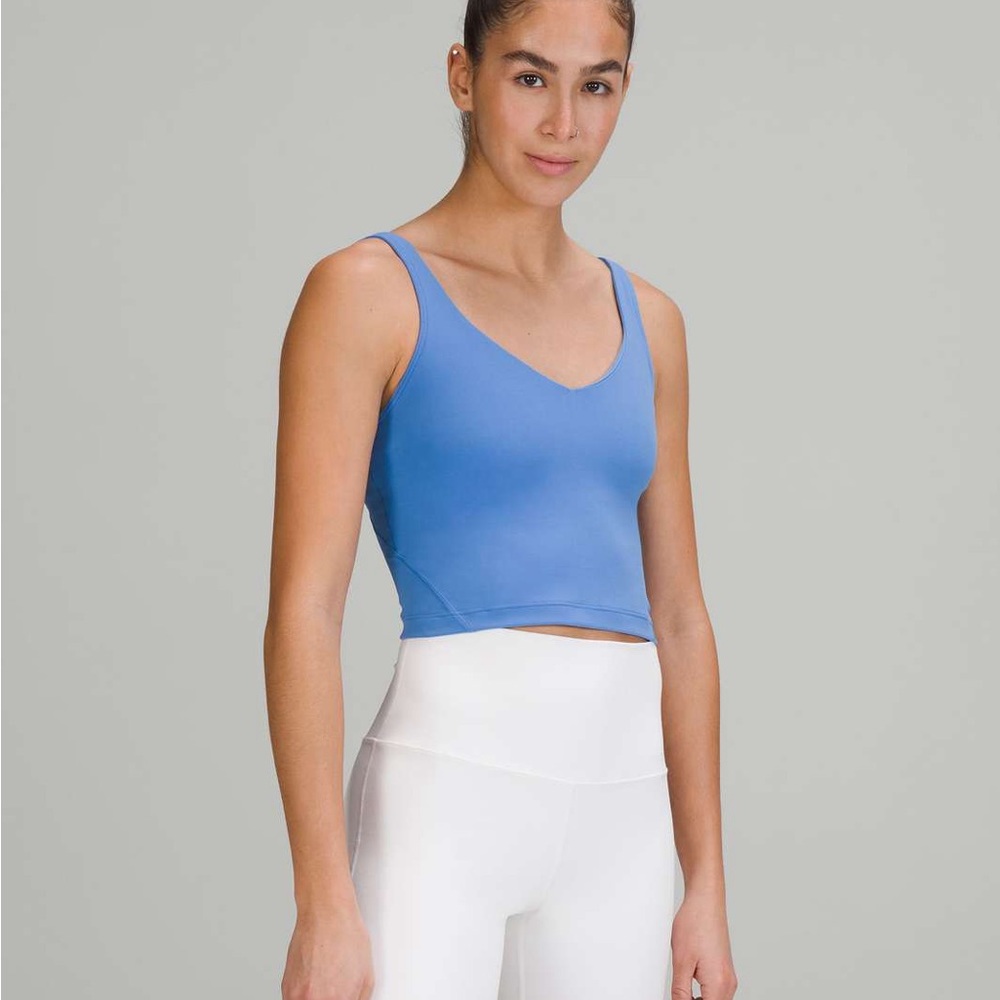 Blue Lululemon Align Tank
